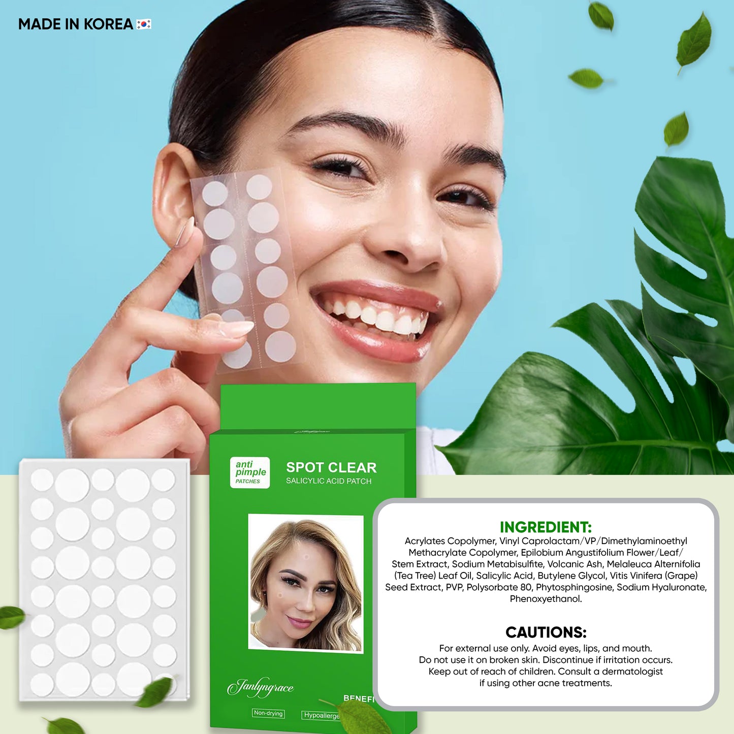 Janlyngrace Salicylic Patch(144 Patches)